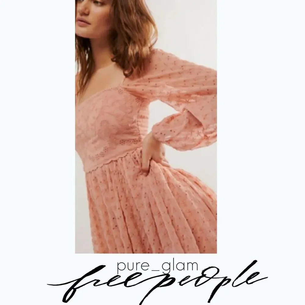 Free People mini dress summer going out femme